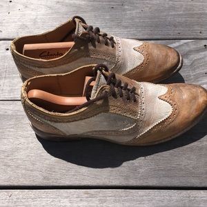 Bed Stu Distressed Leather Women's Wingtips